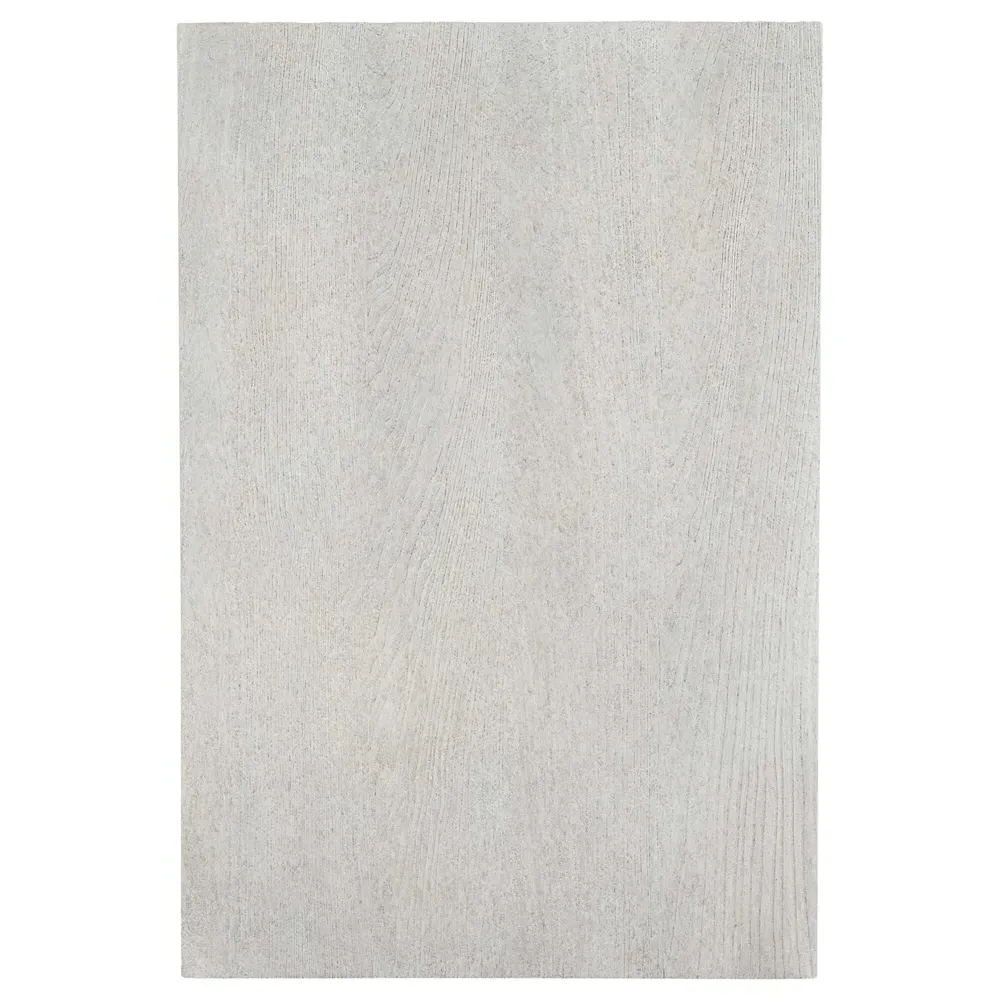 Mallie Rectangular Console Table - White, Ash Wood