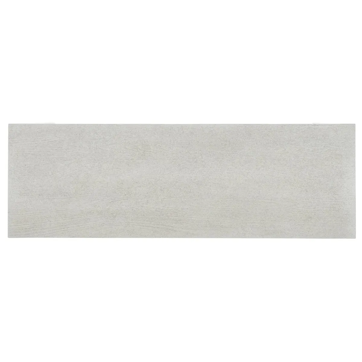 Mallie Rectangular Console Table - White, Ash Wood