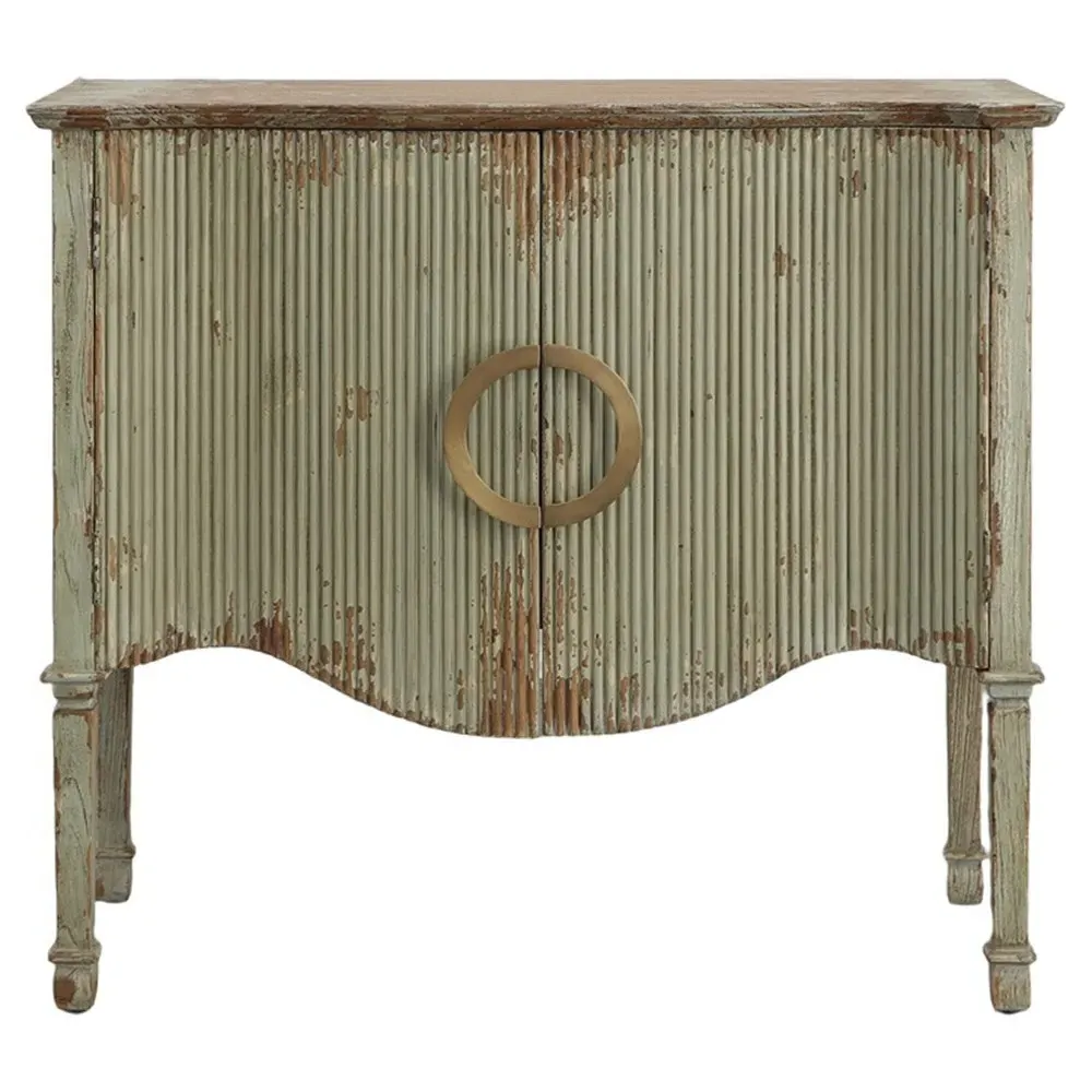 Manon Sideboard with Storage - Distressed Grey, Mahogany image