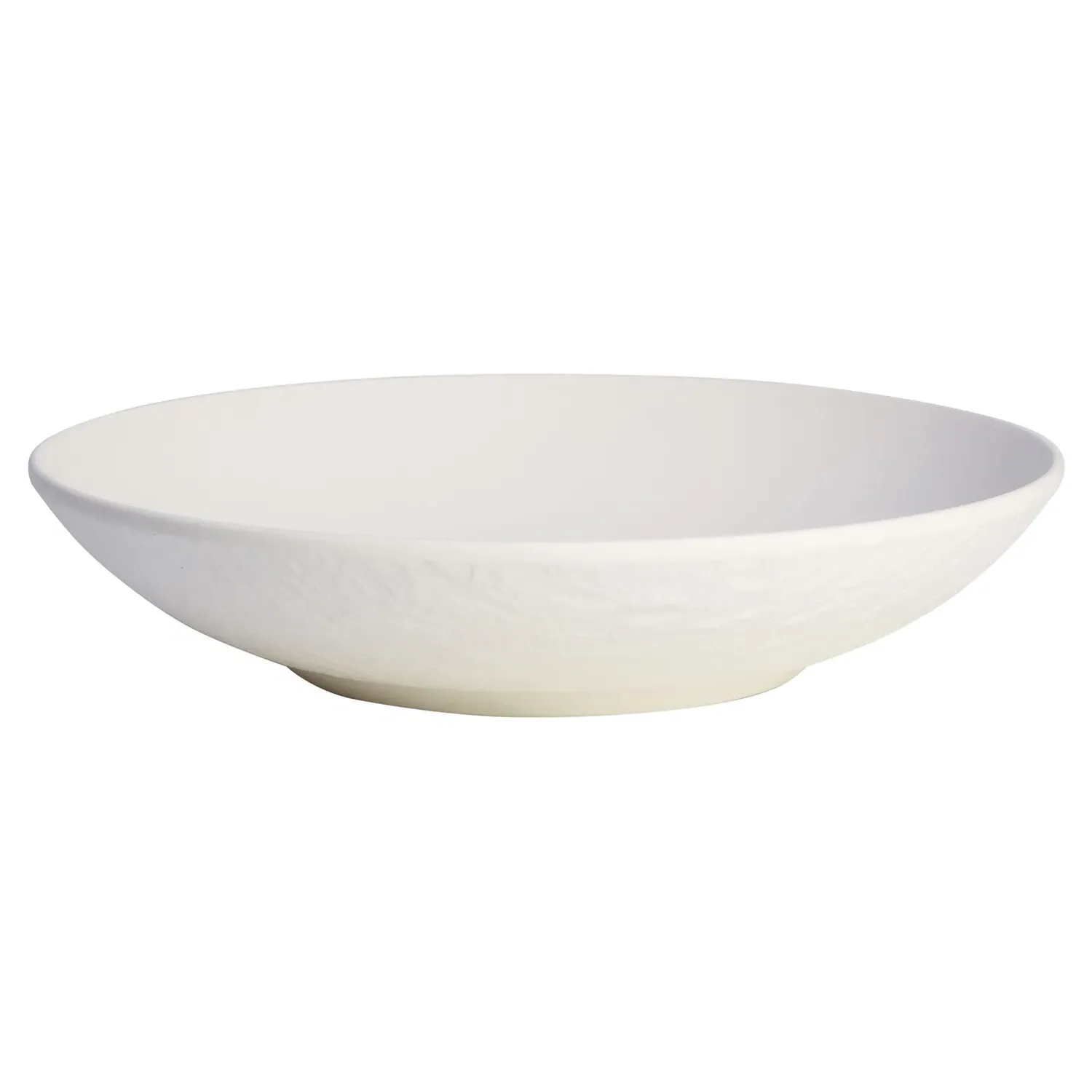 Manufacture Rock Blanc 12 Piece Dinnerware Set - White, Porcelain