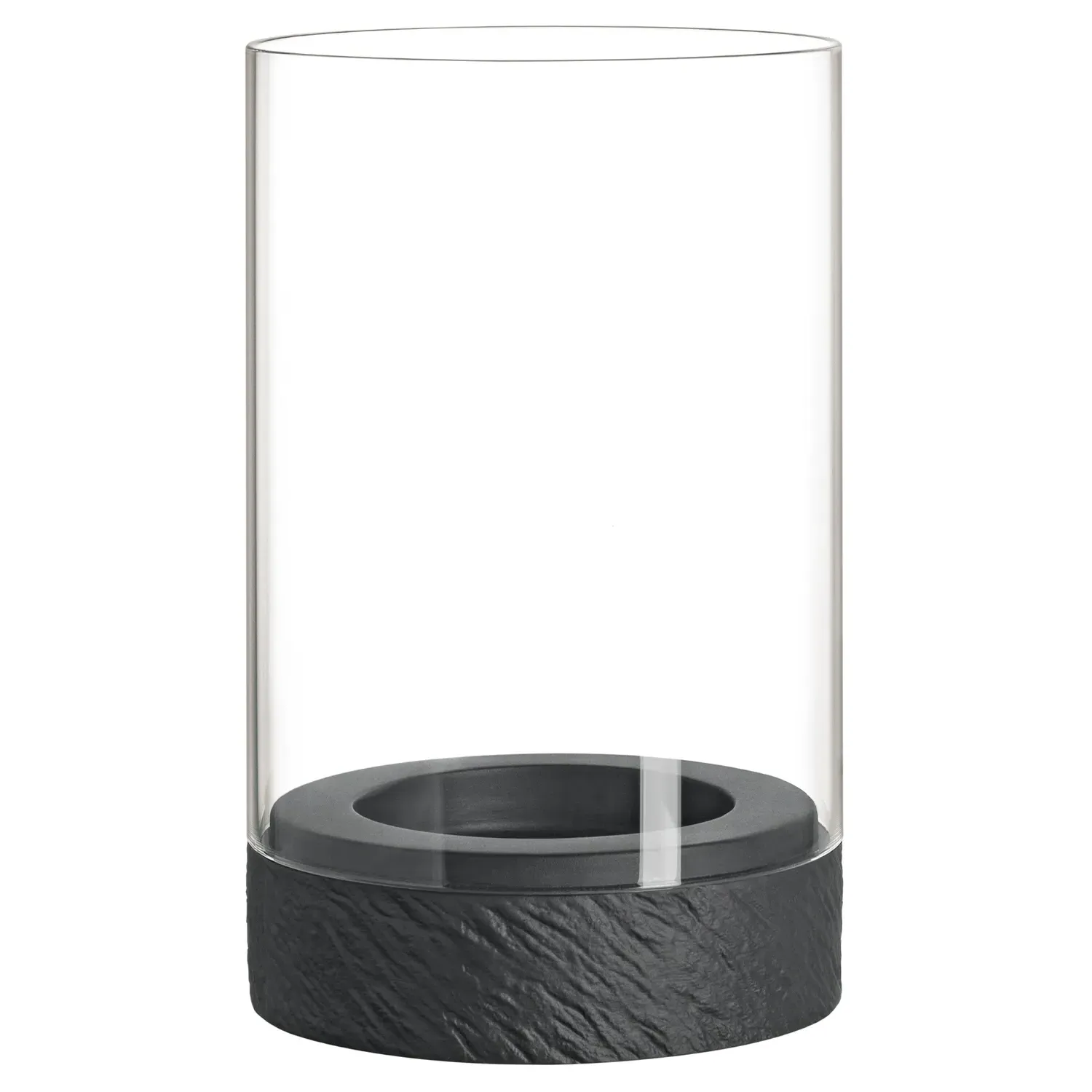 Manufacture Rock Medium Hurricane Candleholder - Clear, Glass