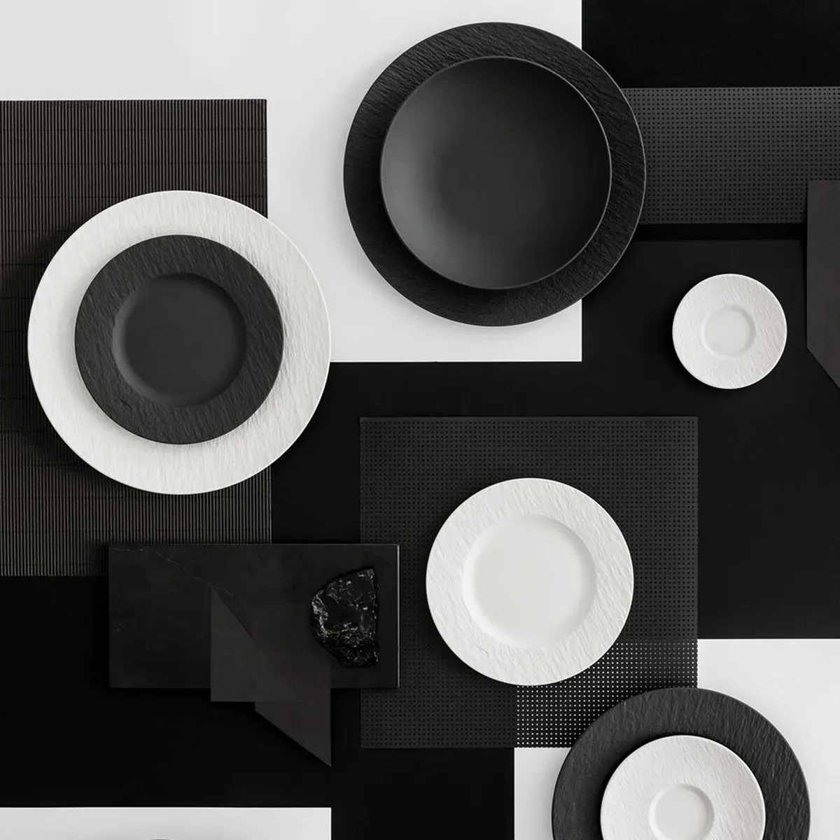 Manufacture Rock Pasta Bowl - Black, Porcelain