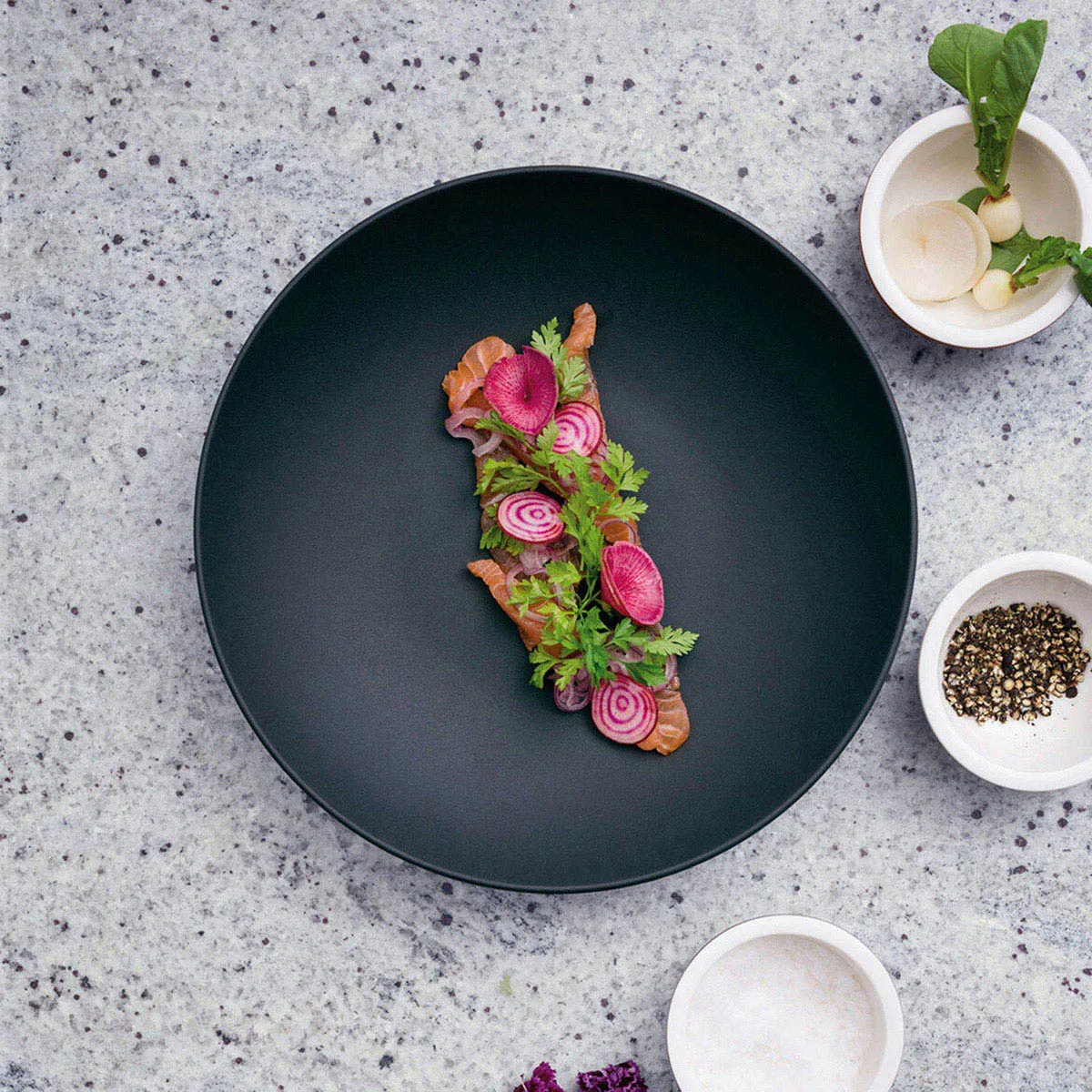 Manufacture Rock Pasta Bowl - Black, Porcelain