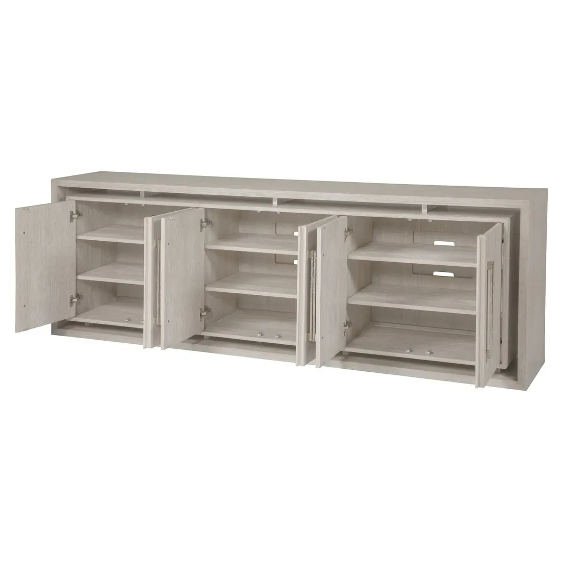 Mar Monte Oak Marble Media Console 98" - Beige