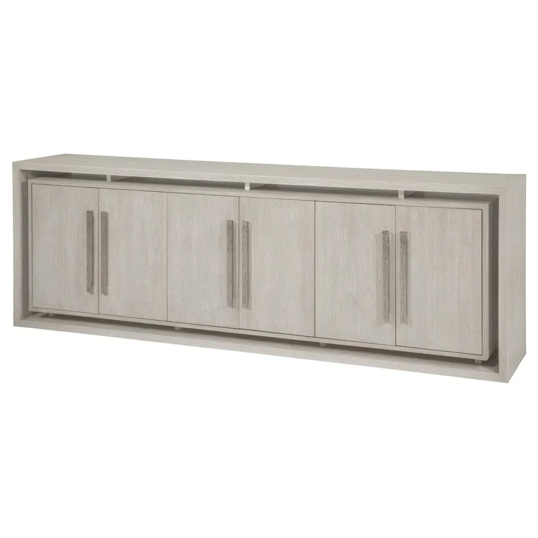 Mar Monte Oak Marble Media Console 98" - Beige