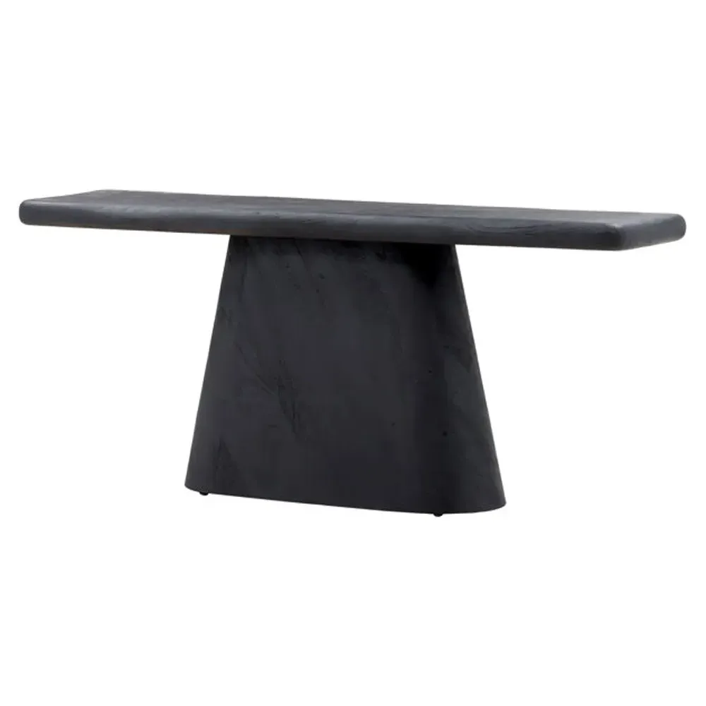 Mara Console Table - Black, Acacia Wood
