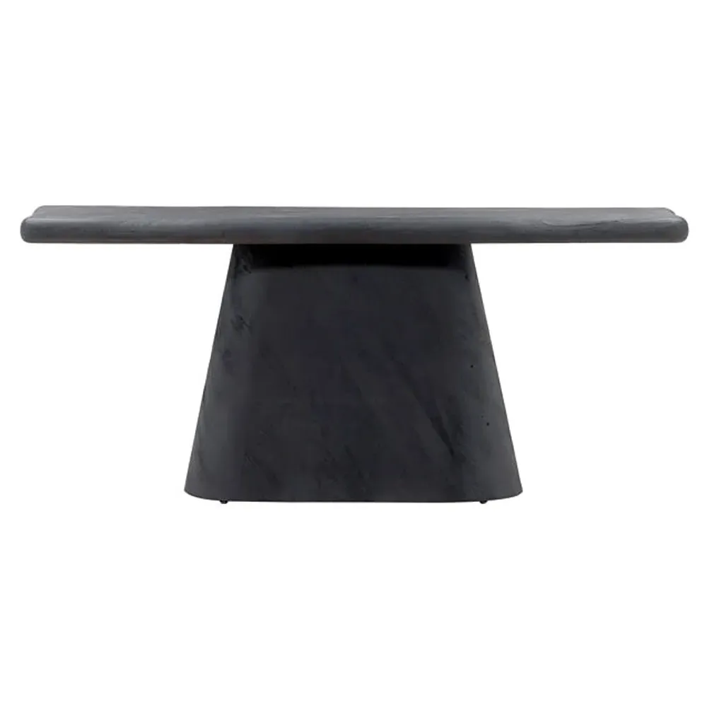 Mara Console Table - Black, Acacia Wood image