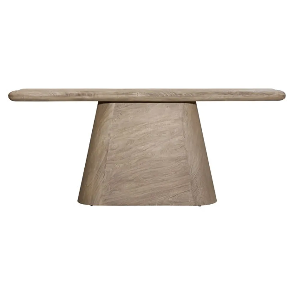 Mara Console Table - Natural Brown, Acacia Wood