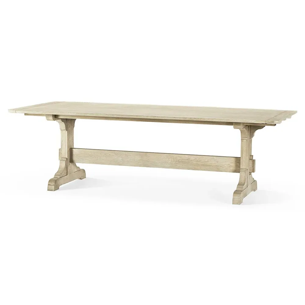 Marceau Extendable Dining Table - Stripped Brown, Oak