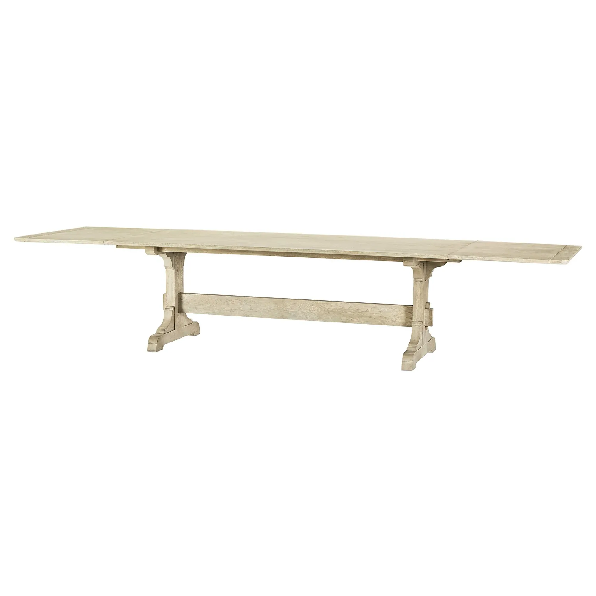 Marceau Extendable Dining Table - Stripped Brown, Oak