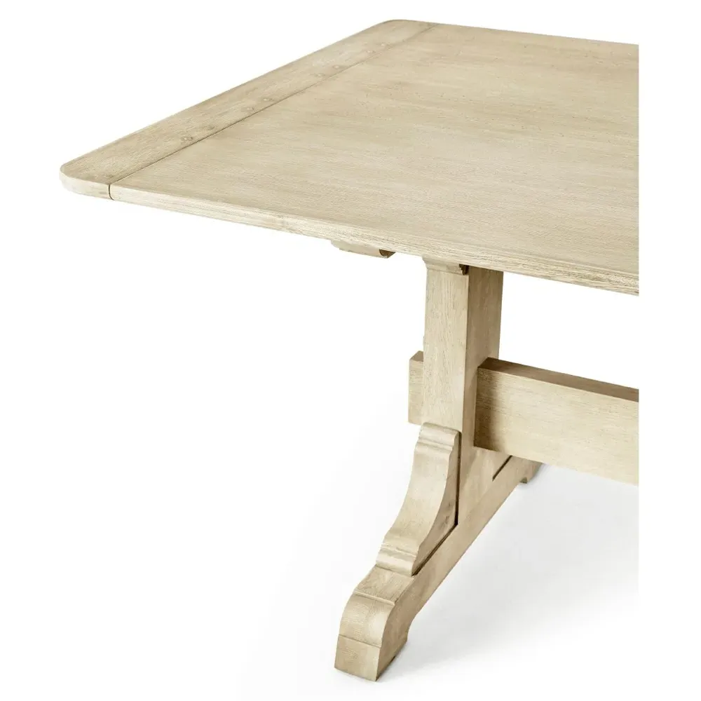 Marceau Extendable Dining Table - Stripped Brown, Oak