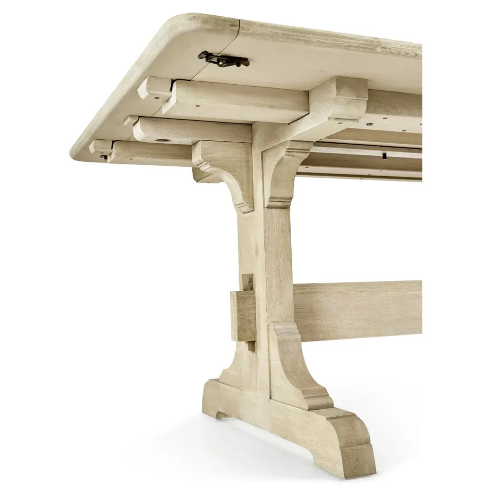 Marceau Extendable Dining Table - Stripped Brown, Oak