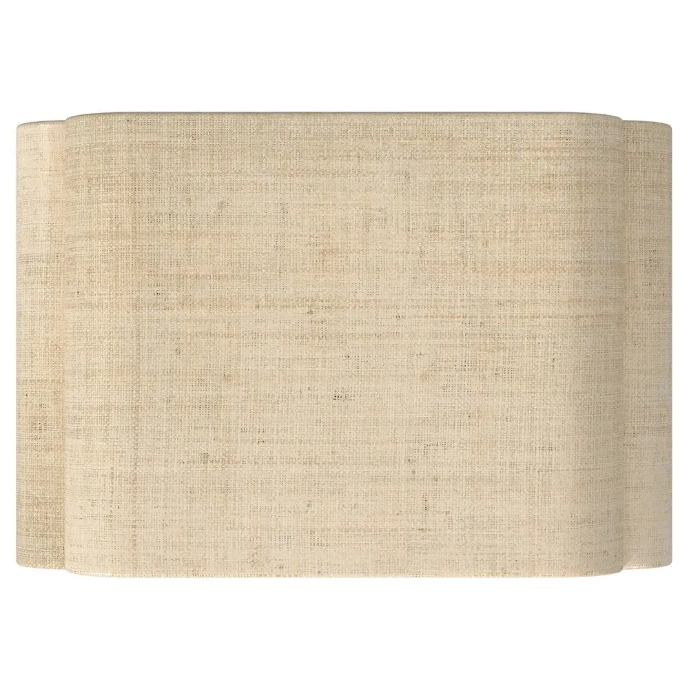 Marcela Side Table - Brown, Raffia