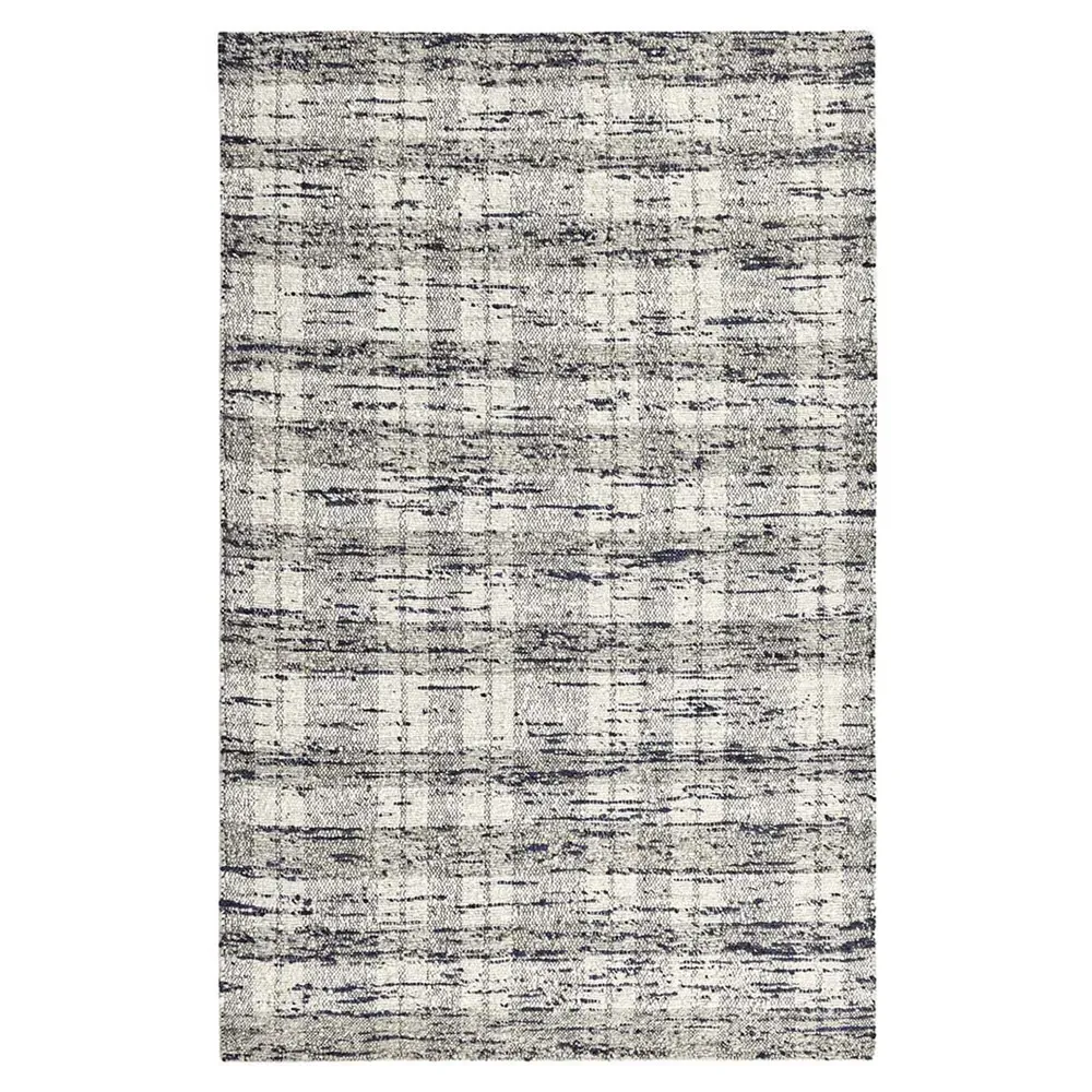 Marcelino Distressed Stripe Rug - Blue, Wool
