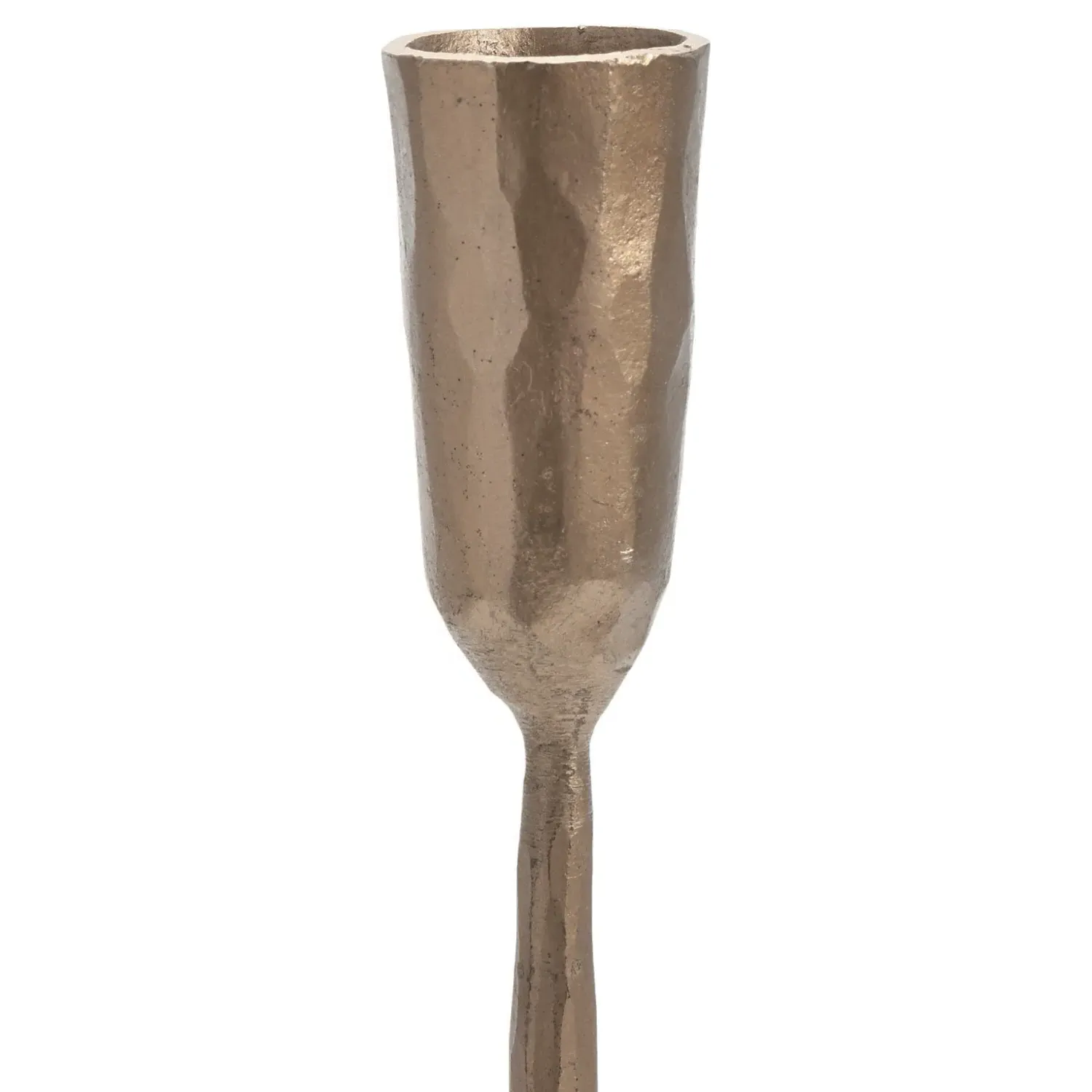 Marcello Iron Candelabra - Antique Brass