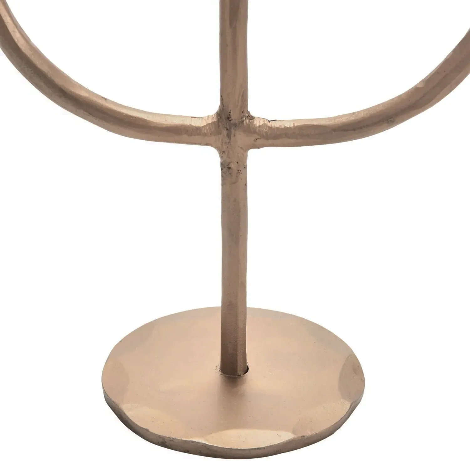 Marcello Iron Candelabra - Antique Brass