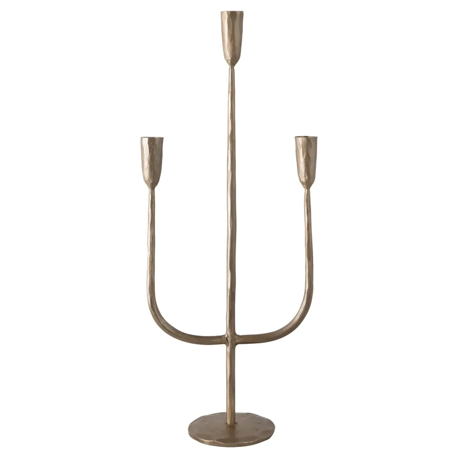 Marcello Iron Candelabra - Antique Brass image