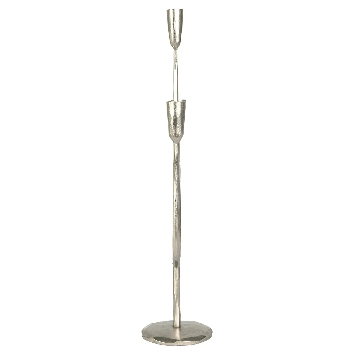 Marcello Iron Candelabra - Silver