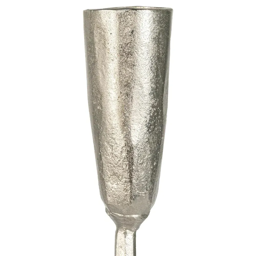 Marcello Iron Candelabra - Silver