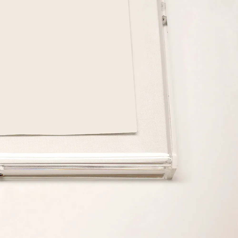 Marco Abstract Landscape I Framed Painting - Clear, Acrylic