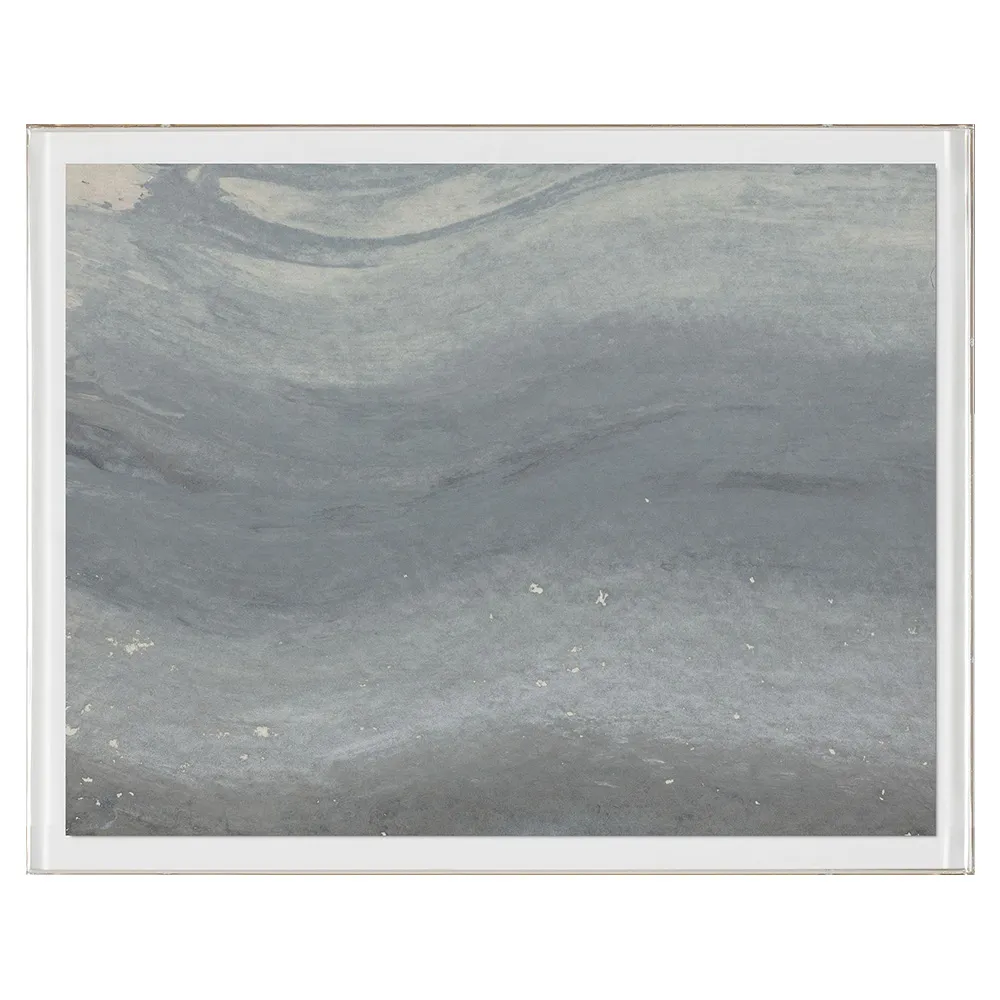 Marco Abstract Landscape II Framed Painting - Clear, Acrylic