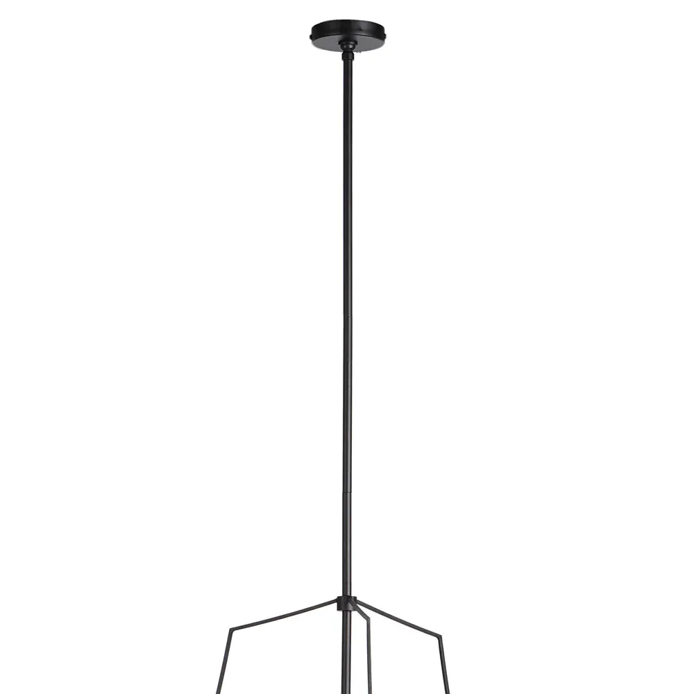 Marco Shaded Single Pendant Light - Matte Black