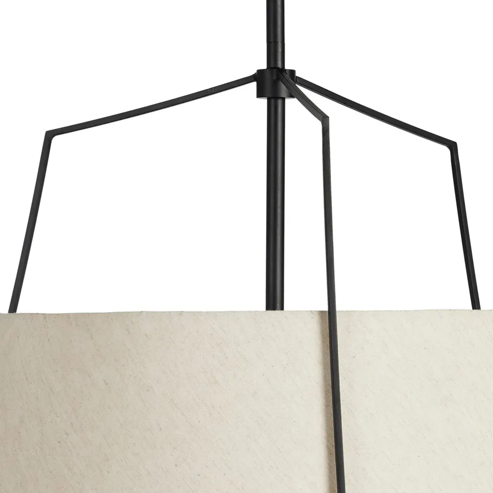 Marco Shaded Single Pendant Light - Matte Black