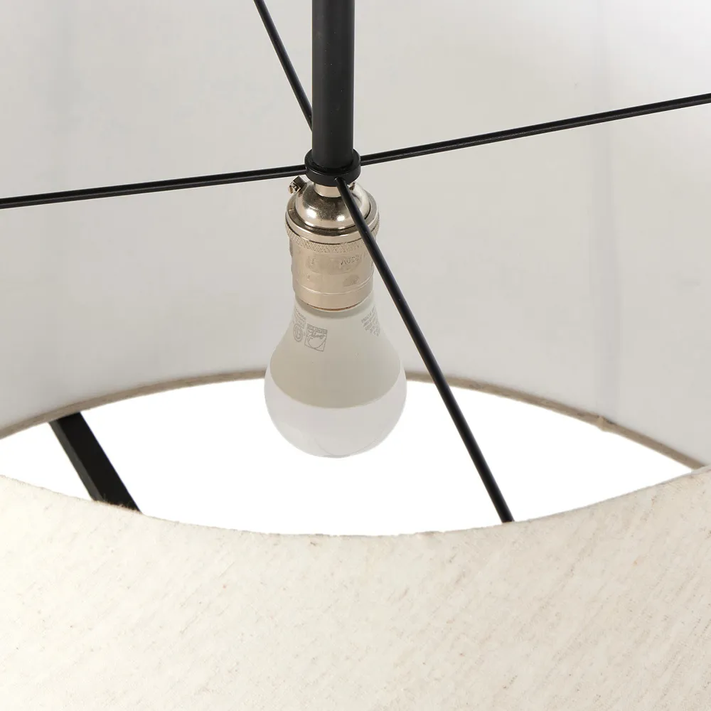 Marco Shaded Single Pendant Light - Matte Black