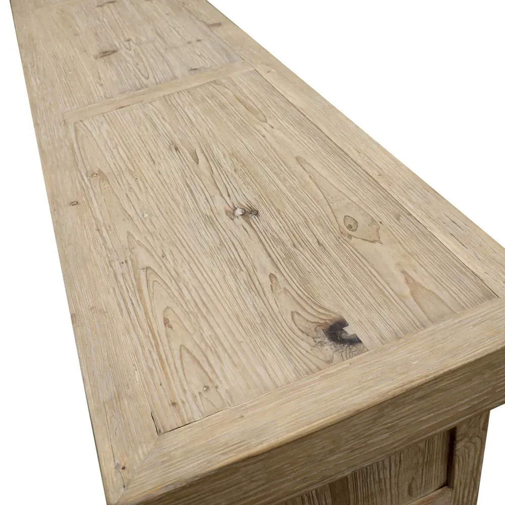 Marcus 7 Drawer Sideboard - Brown, Pine Wood