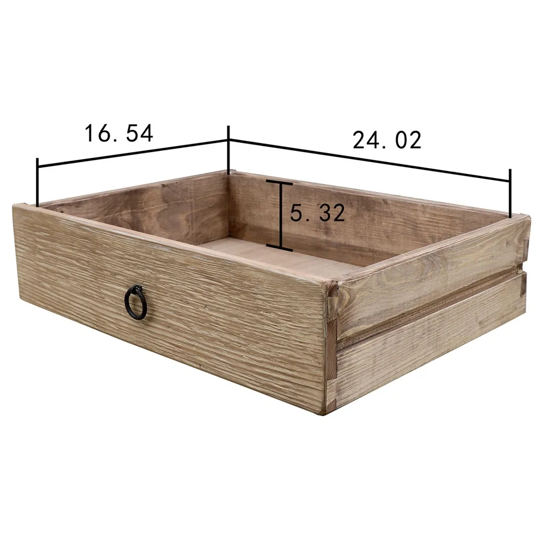 Marcus 7 Drawer Sideboard - Brown, Pine Wood