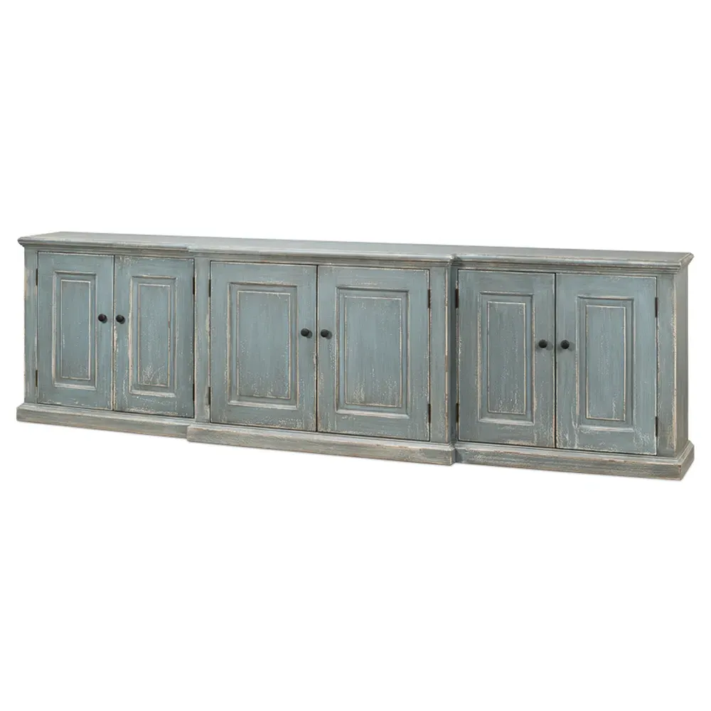 Marcus Sideboard - Blue, Pine Wood