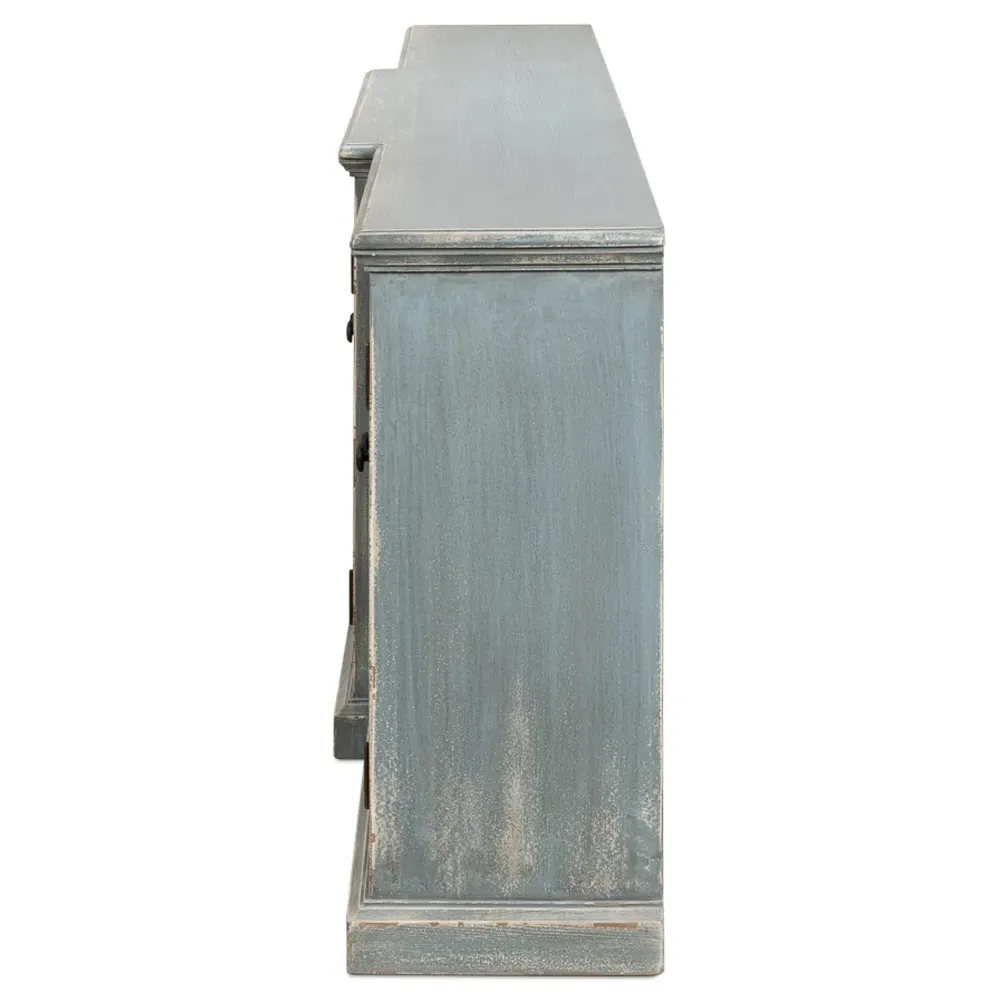 Marcus Sideboard - Blue, Pine Wood