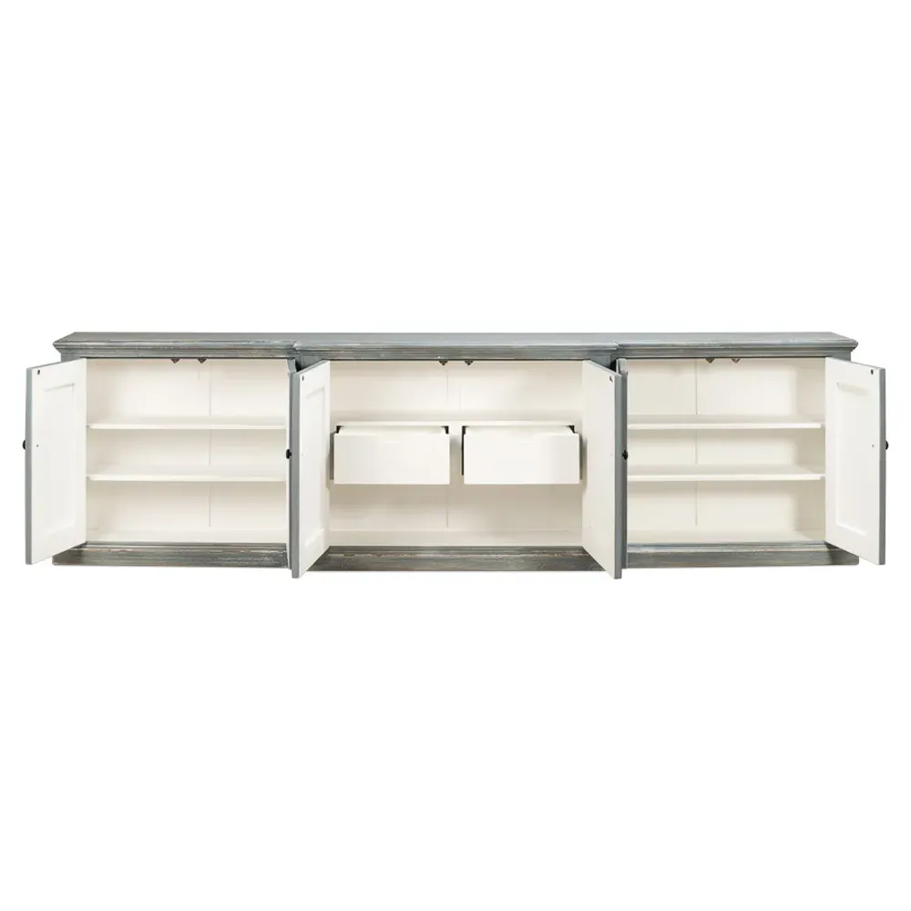 Marcus Sideboard - Blue, Pine Wood