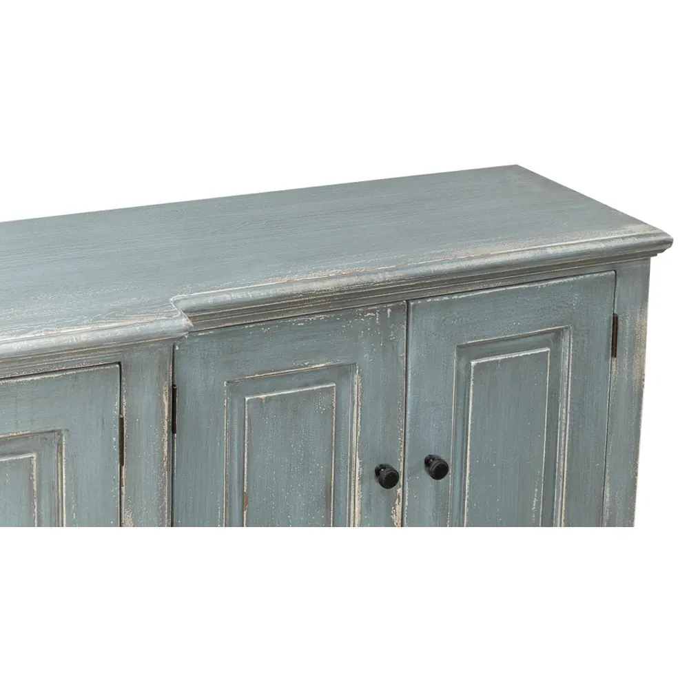 Marcus Sideboard - Blue, Pine Wood