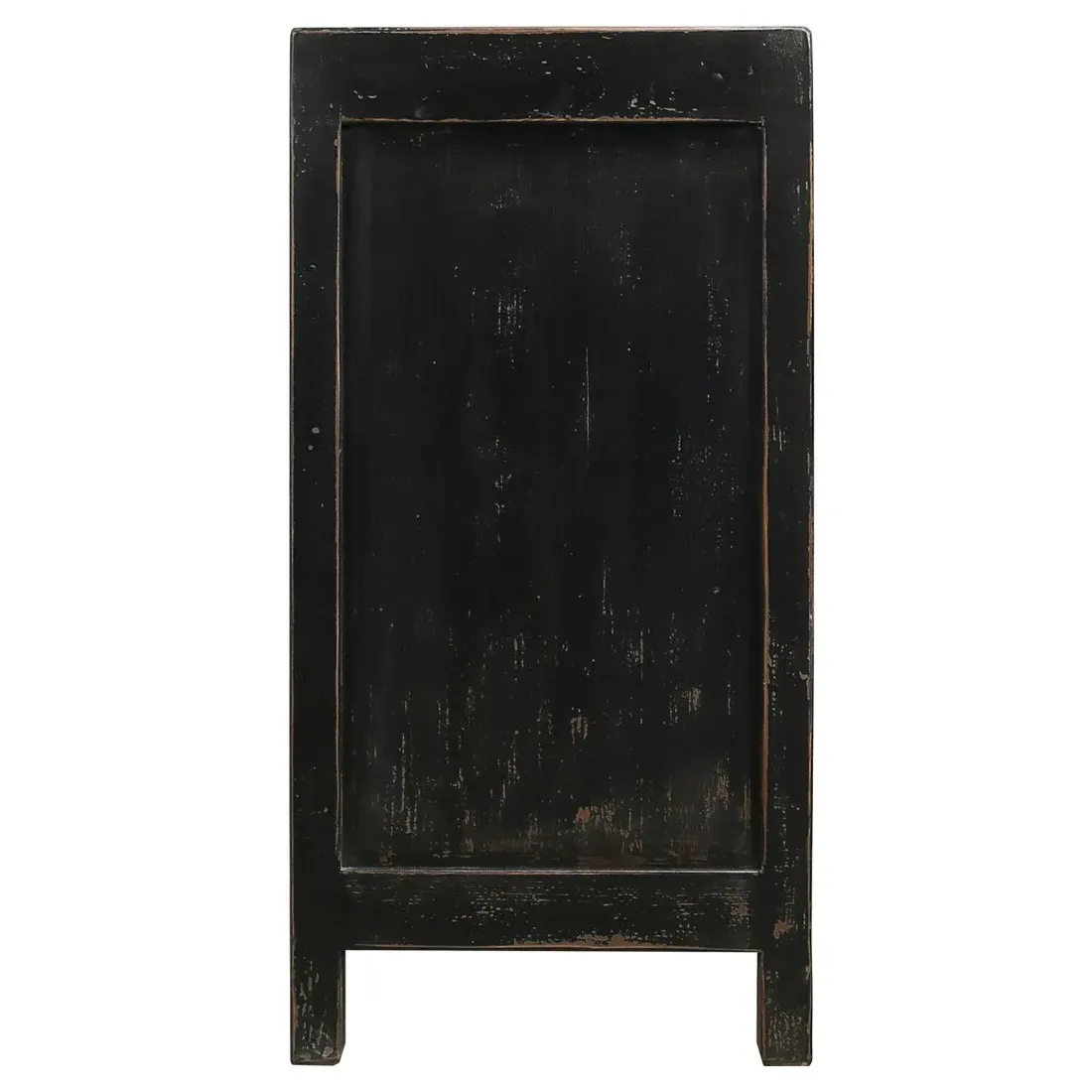 Marcus Sideboard - Distressed Black, Pine Wood