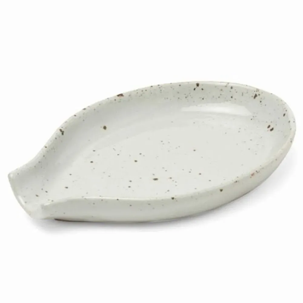 Marcus Spoon Rest Set of 3 - White, Stoneware