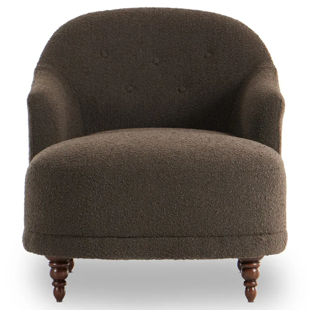 Margaret Chaise Lounge - Dark Brown, Wood