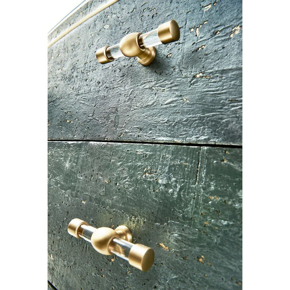 Margaux Chest - Teal, Beech Wood