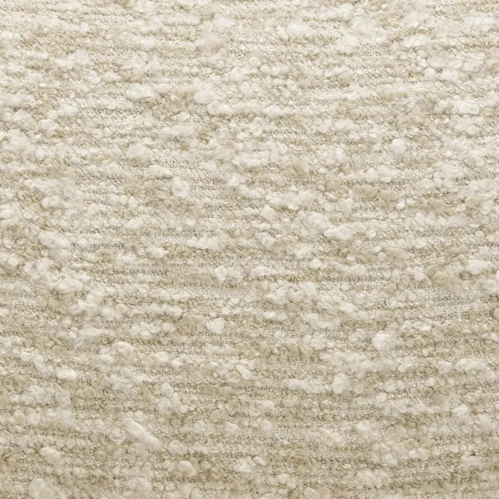 Margot Swivel Chair - Cream, Boucle