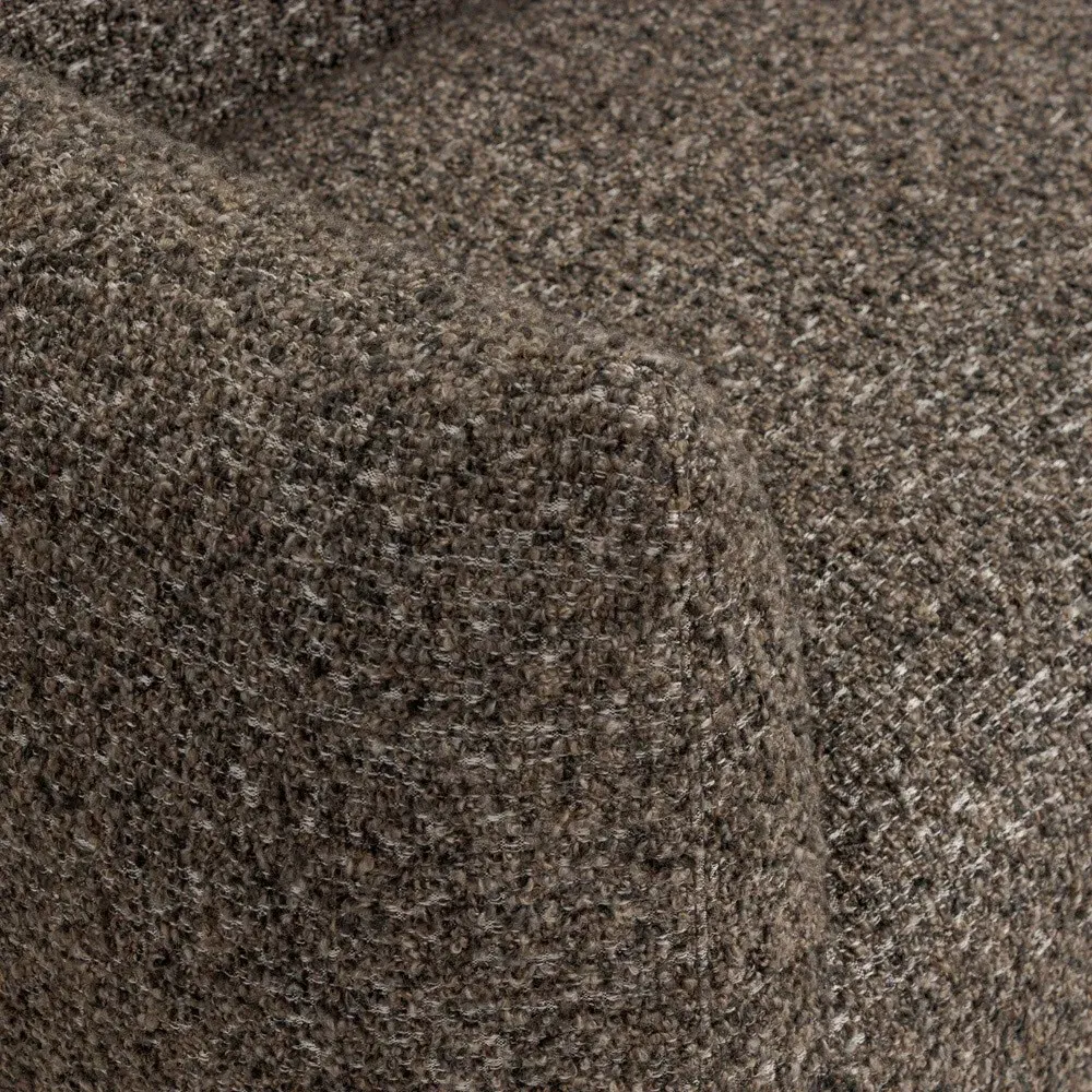 Margot Swivel Chair - Granite, Boucle