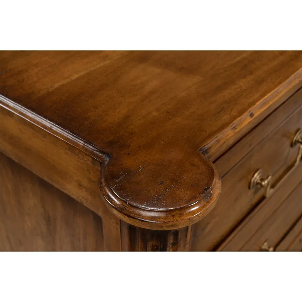 Mari Dresser - Brown, Walnut