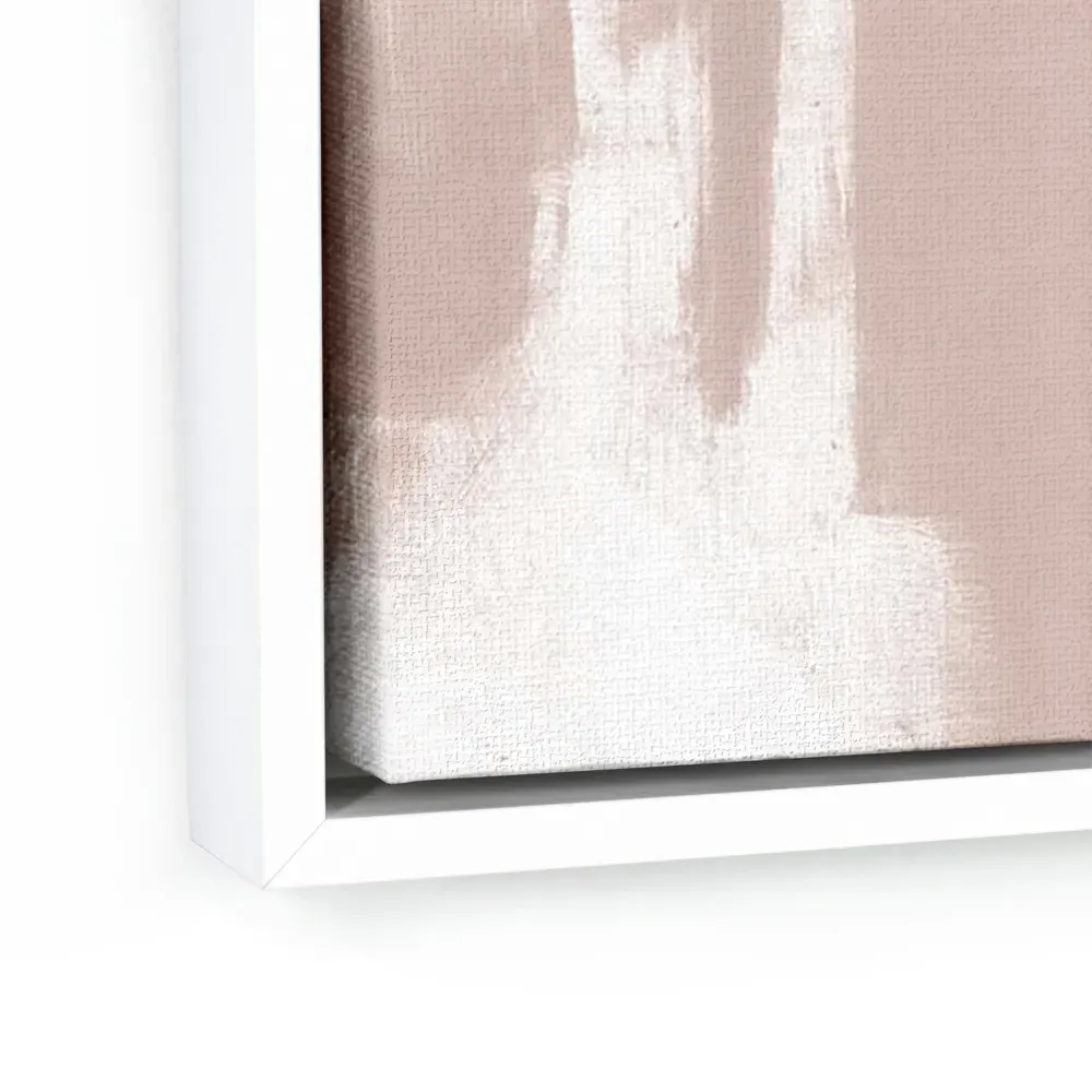 Marias Sky 40x40 Wall Art - White Frame, Maplewood