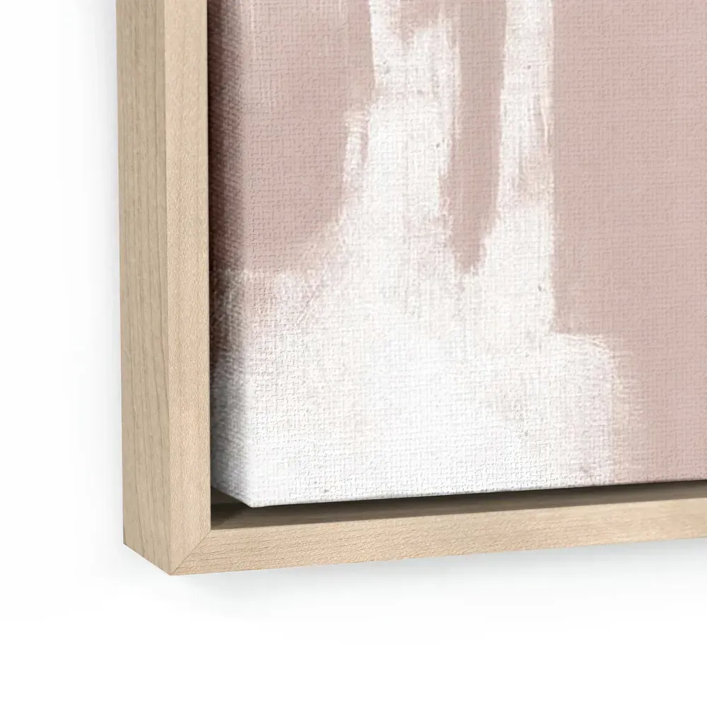 Marias Sky 48x48 Wall Art - Natural Frame, Maplewood