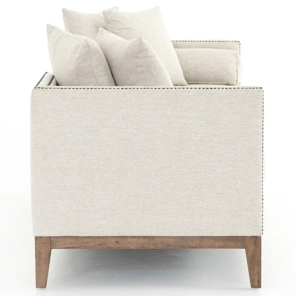 Marida French Country Upholstered Daybed - Off White