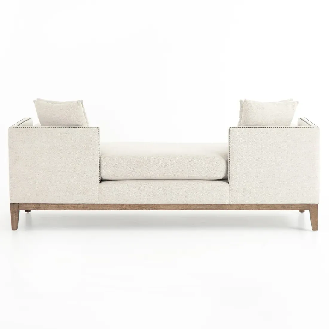 Marida French Country Upholstered Daybed - Off White