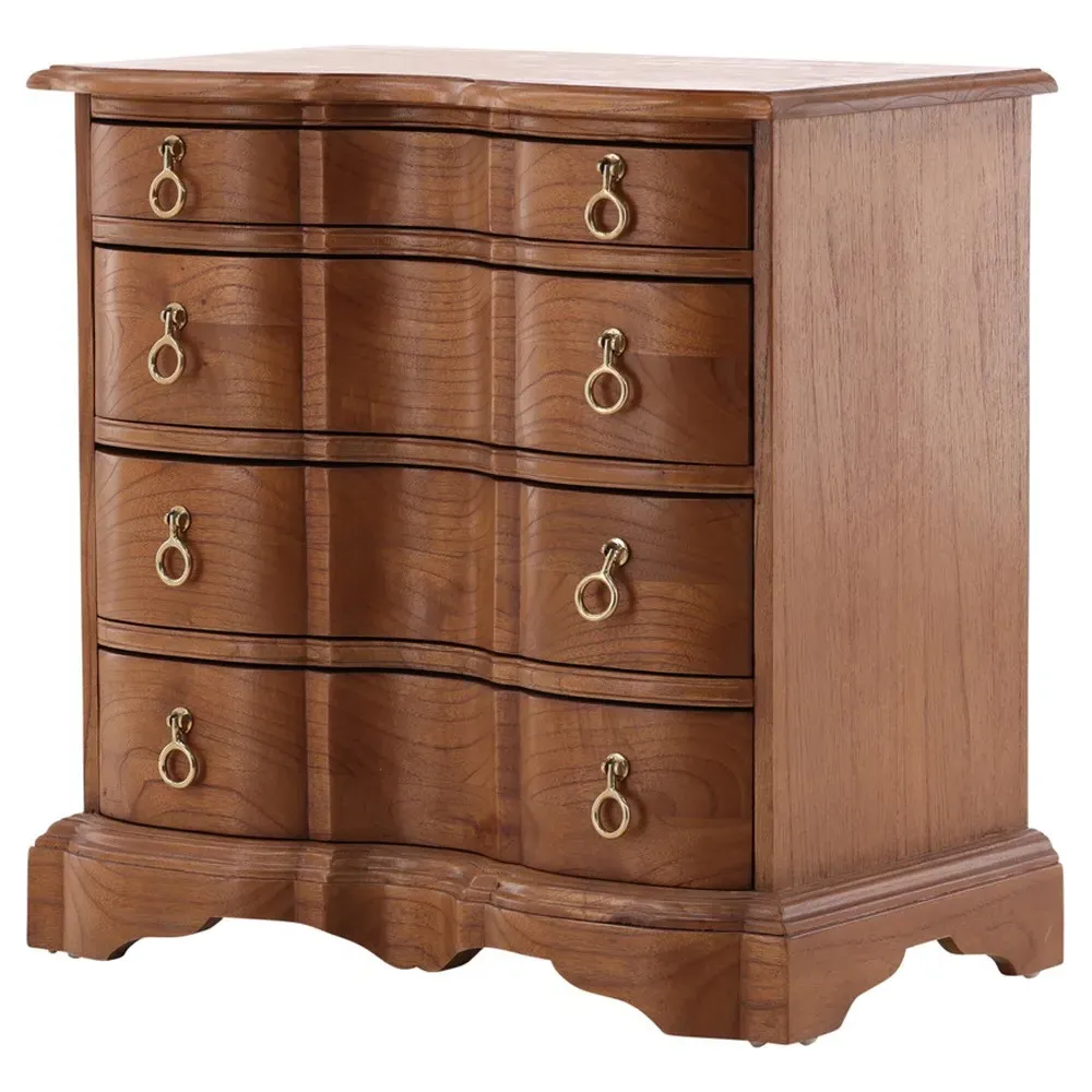 Marin Bachelor Chest - Brown, Mahogany