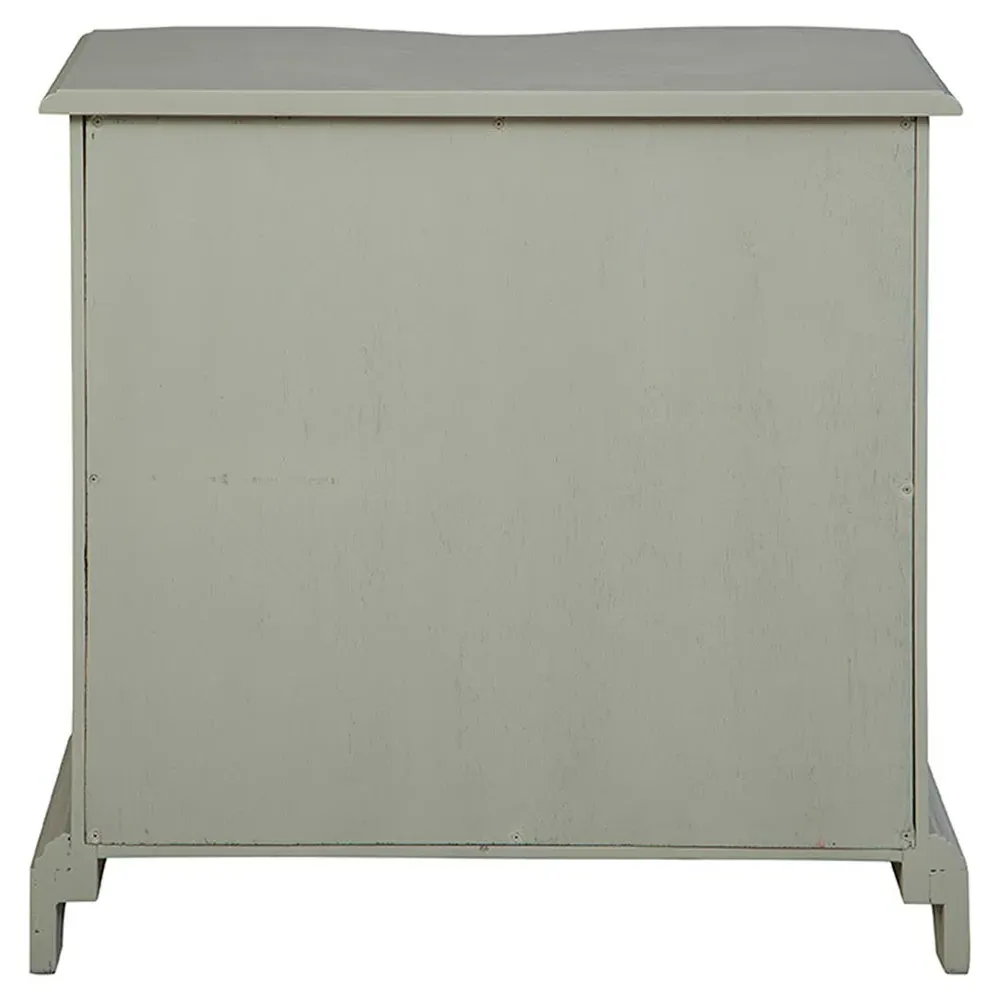 Marin Bachelor Chest - Grey, Mahogany