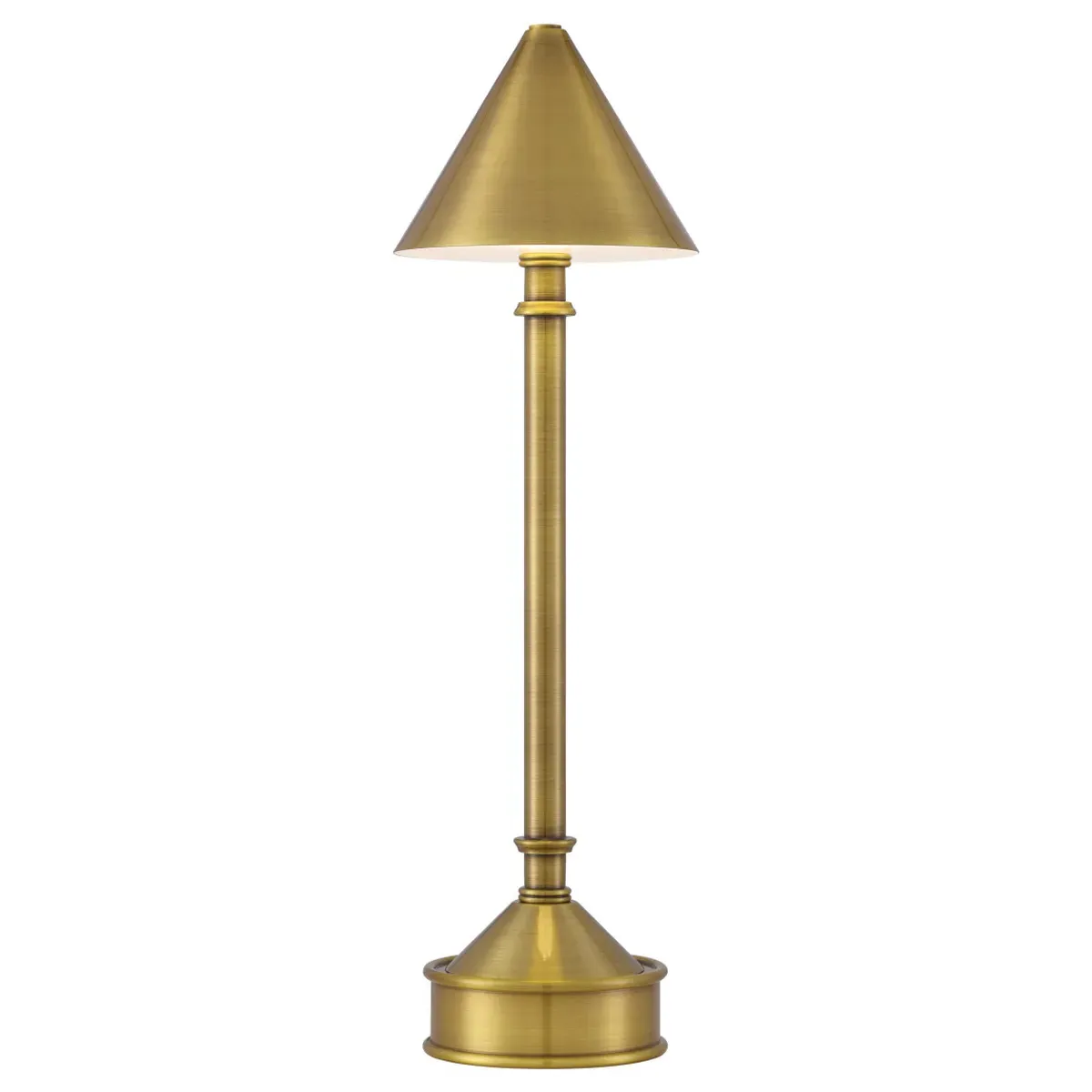 Marin Cordless Table Lamp - Brass, Metal
