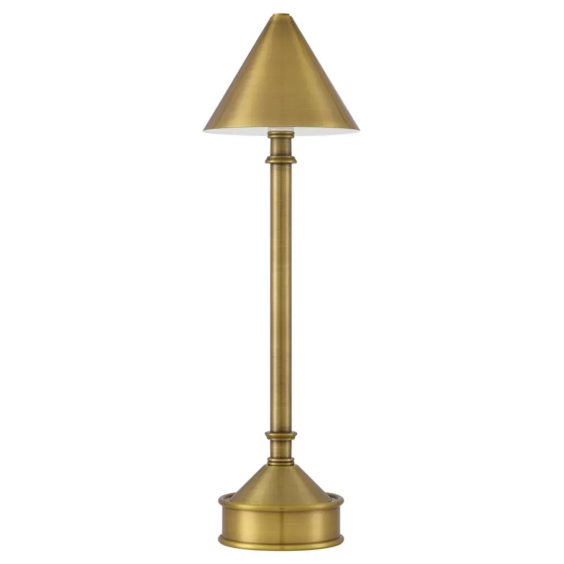 Marin Cordless Table Lamp - Brass, Metal image