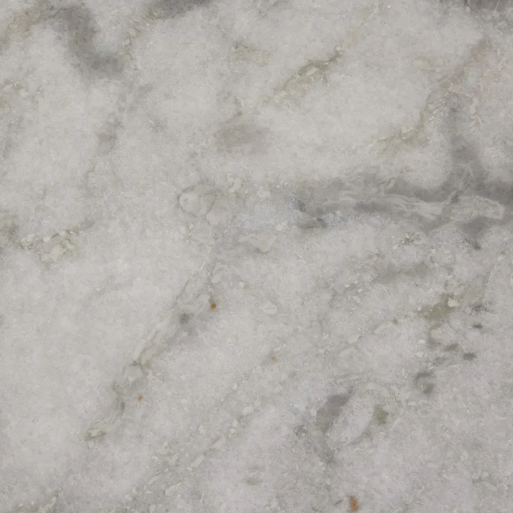 Marion Wide Nightstand - Brown Oak, Marble